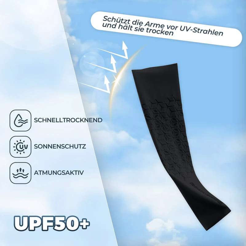 ROCKBROS Armlinge Arm Sleeve Sonnenschutz Kühles Gefühl Schnell Trockenend