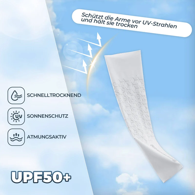 ROCKBROS Armlinge Arm Sleeve Sonnenschutz Kühles Gefühl Schnell Trockenend