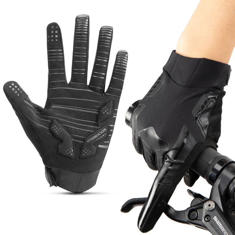 ROCKBROS Fahrrad Handschuhe Touchscreen-Design fir Outdoor Aktivitéiten Unisex