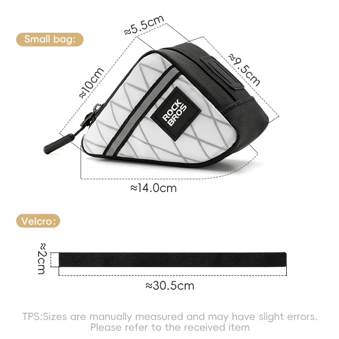Folding Bike Triangle Frame Bag - 0.25L