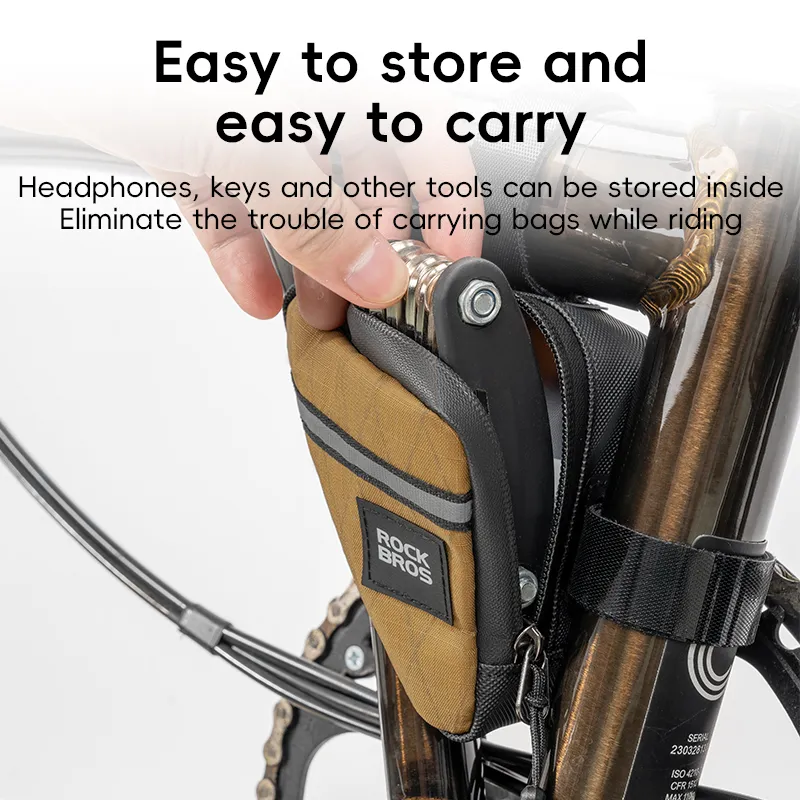 Folding Bike Triangle Frame Bag - 0.25L