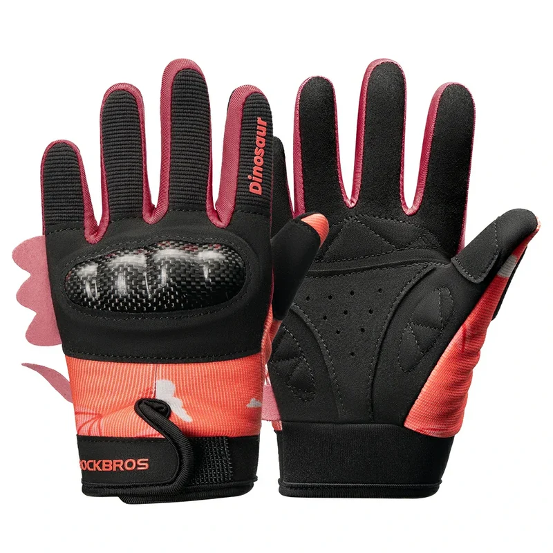 Kinder Fahrradhandschuhe Ganzfinger mit Hard Shell Schutz
