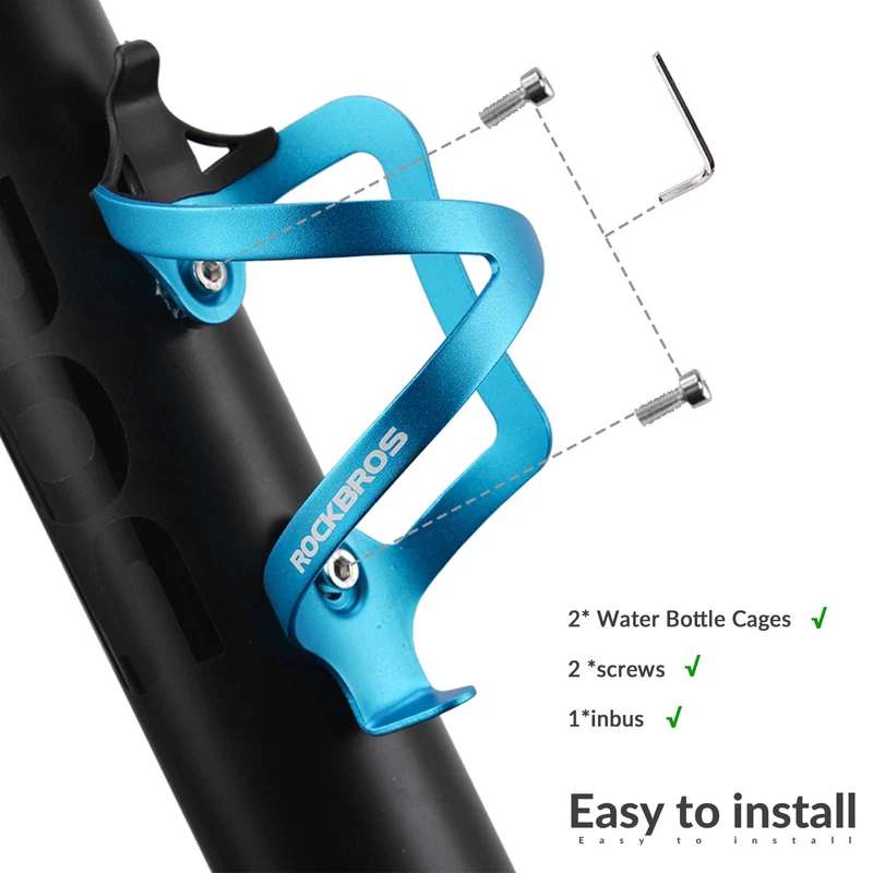 Fahrrad-Trinkflaschenhalter aus Aluminiumlegierung – Leicht & Stabil