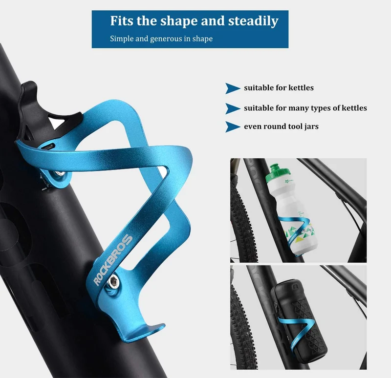 Fahrrad-Trinkflaschenhalter aus Aluminiumlegierung – Leicht & Stabil