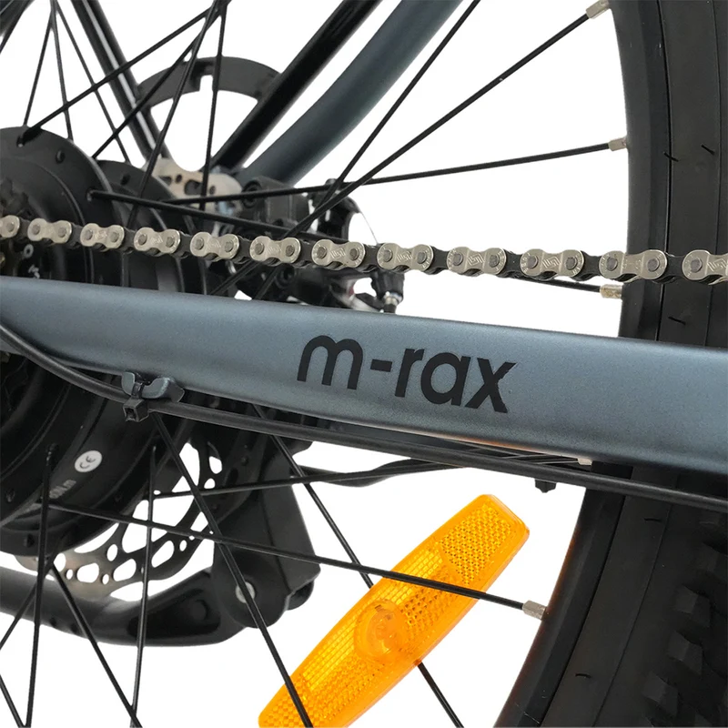 CYSUM M-Rax 48V 350W Electric City Bike 27.5" Aluminum Frame 7 Speed 60-80km Range with Lights