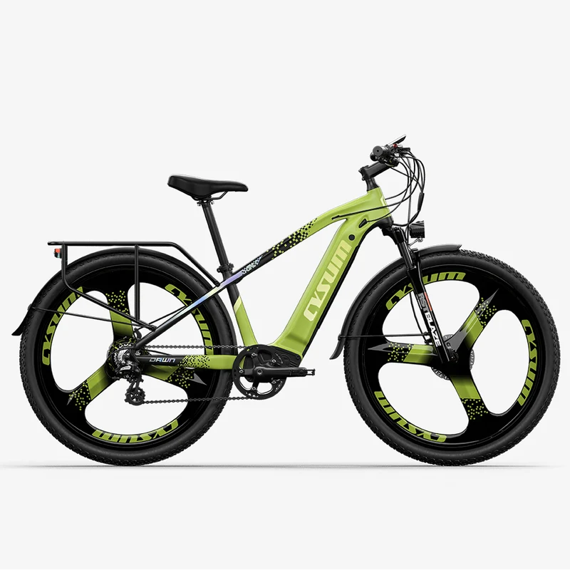 CYSUM Mountain Electric Bike 48V 500W, Speedy 29"（M520) Adult Off-Road E-bike with 48V 15Ah LG Battery High Speed City Electric Bicycle