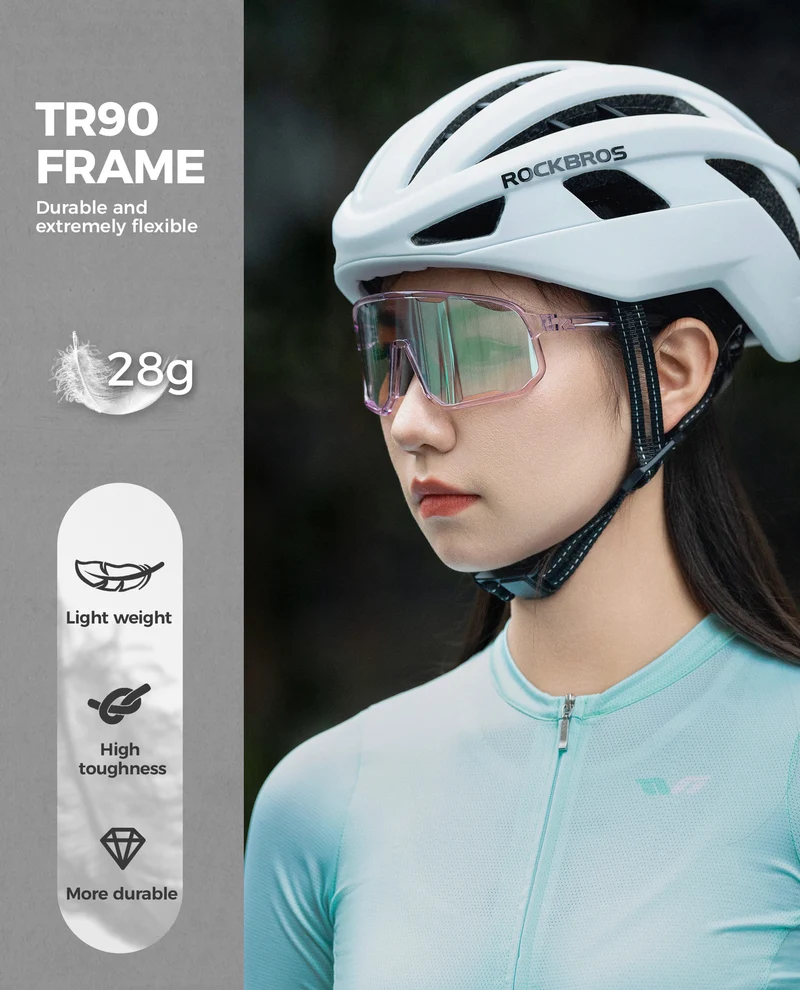 SP351 Photochromic Windproof Cycling Sunglasses