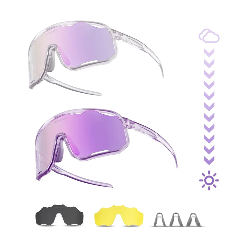 SP351 Photochromic Windproof Cycling Sunglasses