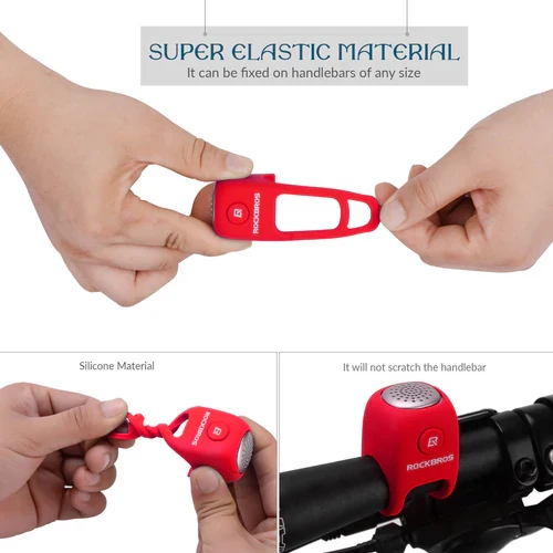 Electric Handlebar Bike Horn - 90dB
