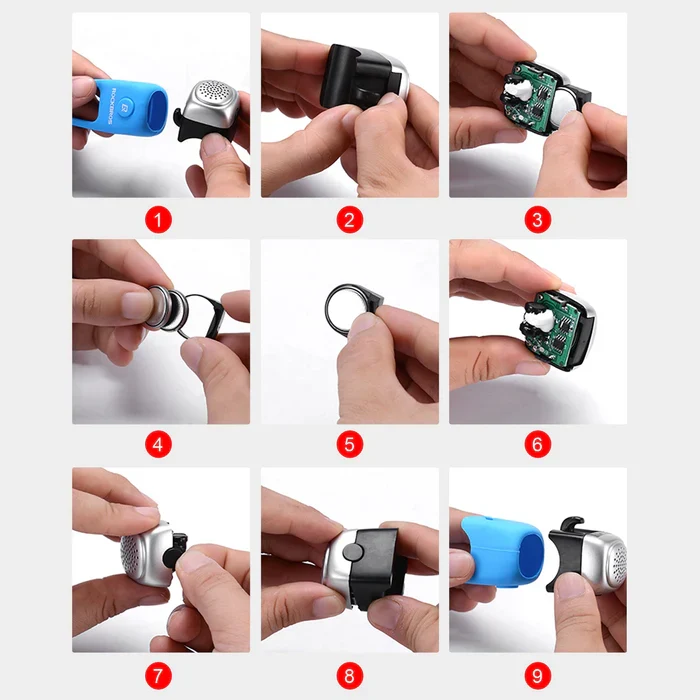 Electric Handlebar Bike Horn - 90dB