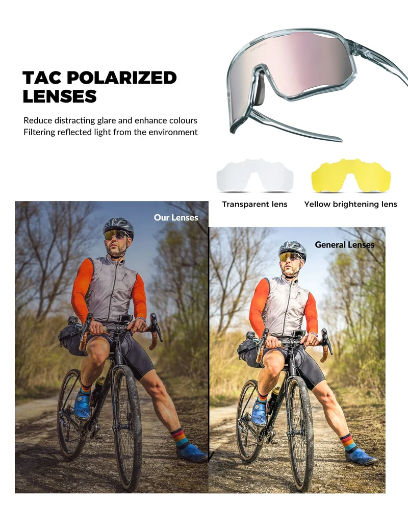SP351 Polarized Windproof Cycling Glasses