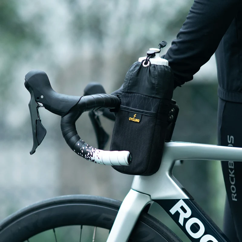 1L Isolier-Feedbag fürs Bikepacking – Trinkflaschenhalter & Provianttasche inkl. Schultergurt