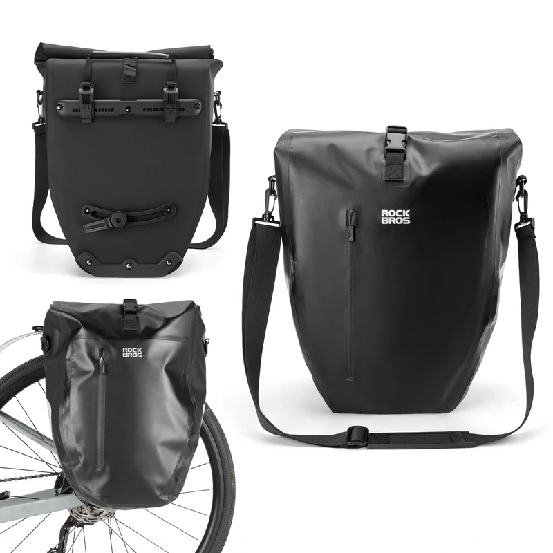 15L-20L Fahrrad Gepäckträgertasche 3-in-1