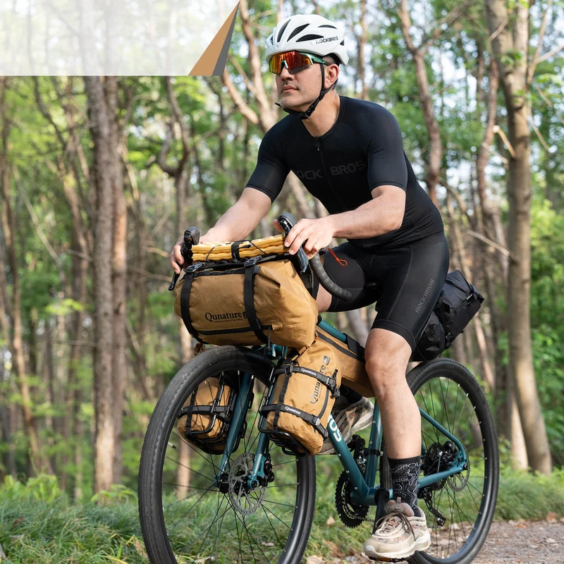 Fahrrad Lenkerhalter+Wasserdichte Kompressionstasche Set-A