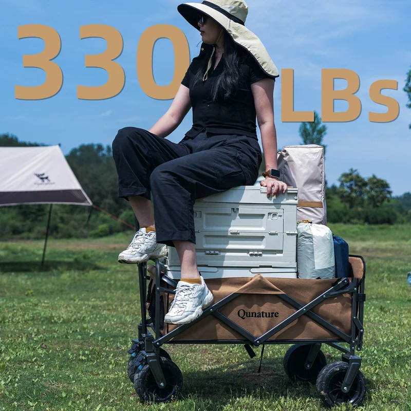 Foldable Expandable Camping Wagon-150L