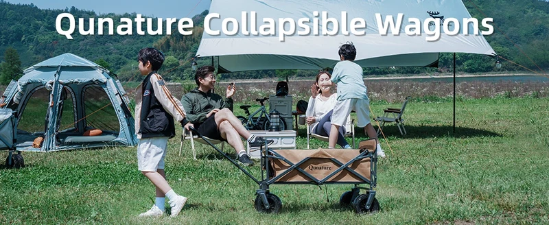 Foldable Expandable Camping Wagon-150L