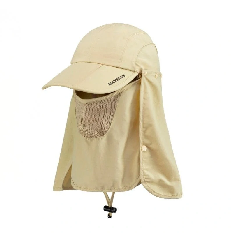 Sun Protection Foldable Mesh Cycling Cap