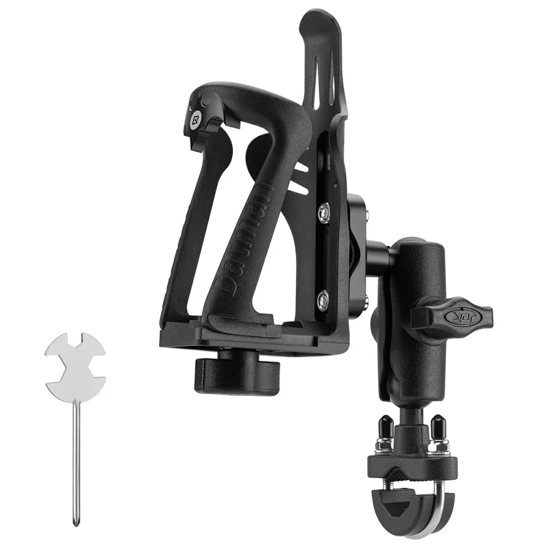 Flaschenhalter Fahrrad, Motorrad Flaschenhalter mit 360 Grad