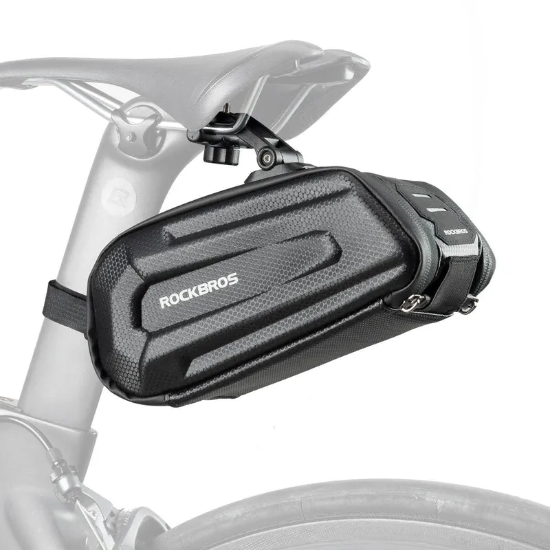 ROCKBROS 3D 하드 쉘 Fahrrad Satteltasche mit Schnellverschluss 1,8L