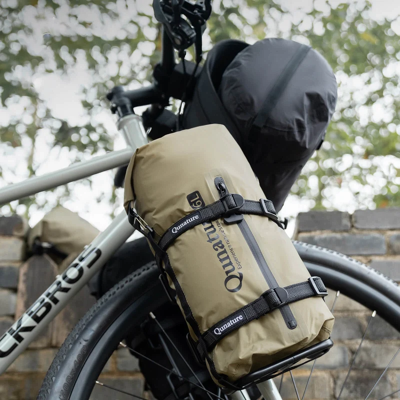 Qunature Wasserdichte Bikepacking Kompressionstasche