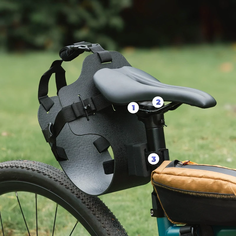 Qunature Bikepacking Heck Gepäckträger