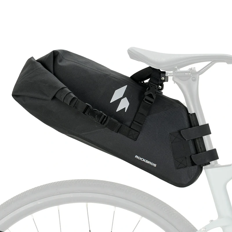 100% Wasserdichtes Fahrrad Satteltasche 13L AS-157 RideMate