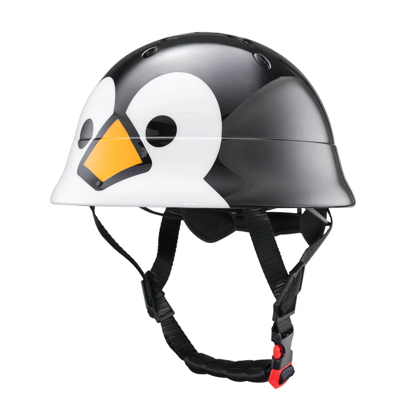 Kinderhelm Fahrradhelm 48-52cm 2-5 Jahre – Pinguin-Design