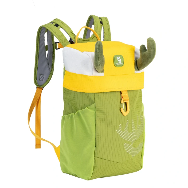 Qunature Kinderrucksack 8L mit Hirsch-Design Wasserdicht 6-10 Jahre
