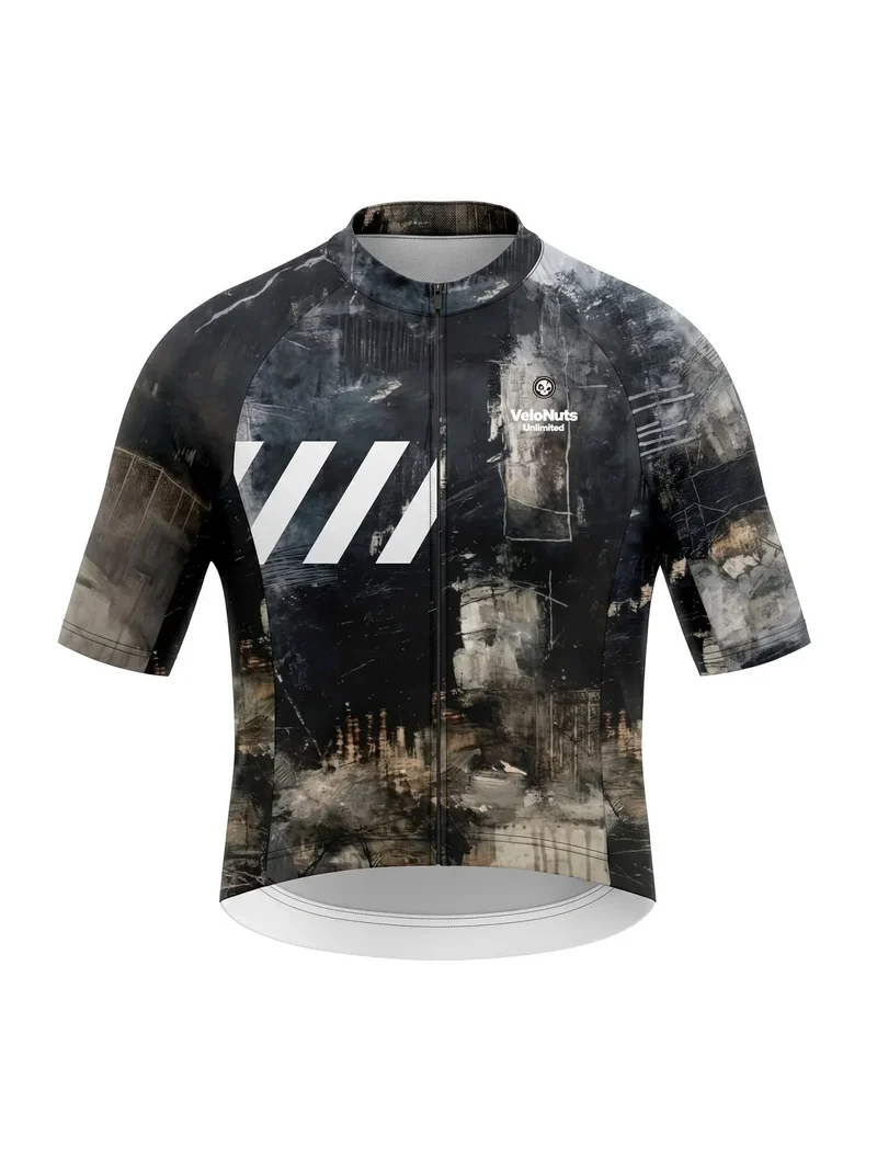 Women's Cycling Jersey Urban Camo