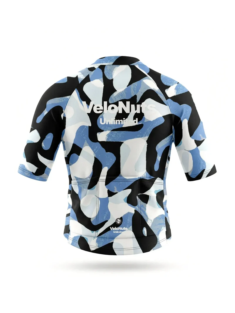 Women's Cycling Jersey Urban Camo