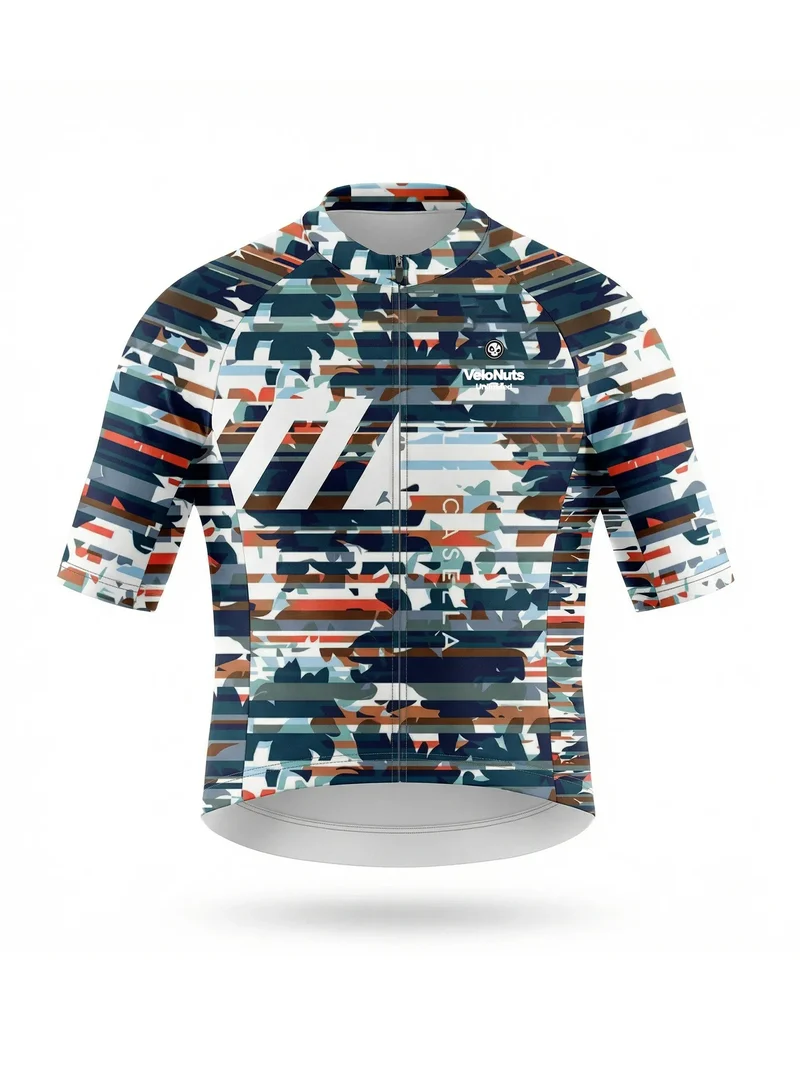 Women's Cycling Jersey Urban Camo