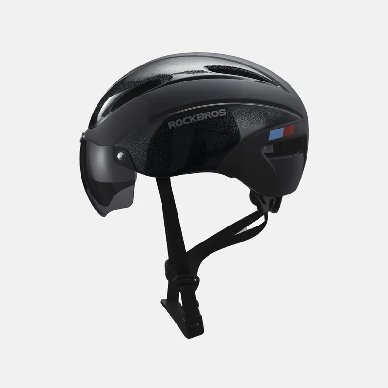 Trussier Magnetic Goggles Bike Helmet
