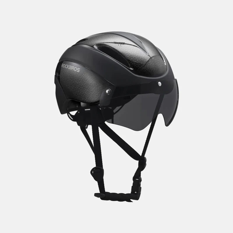 Trussier Magnetic Goggles Bike Helmet