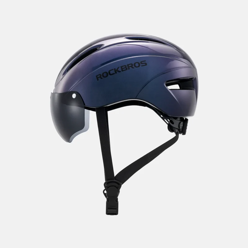 Trussier Magnetic Goggles Bike Helmet