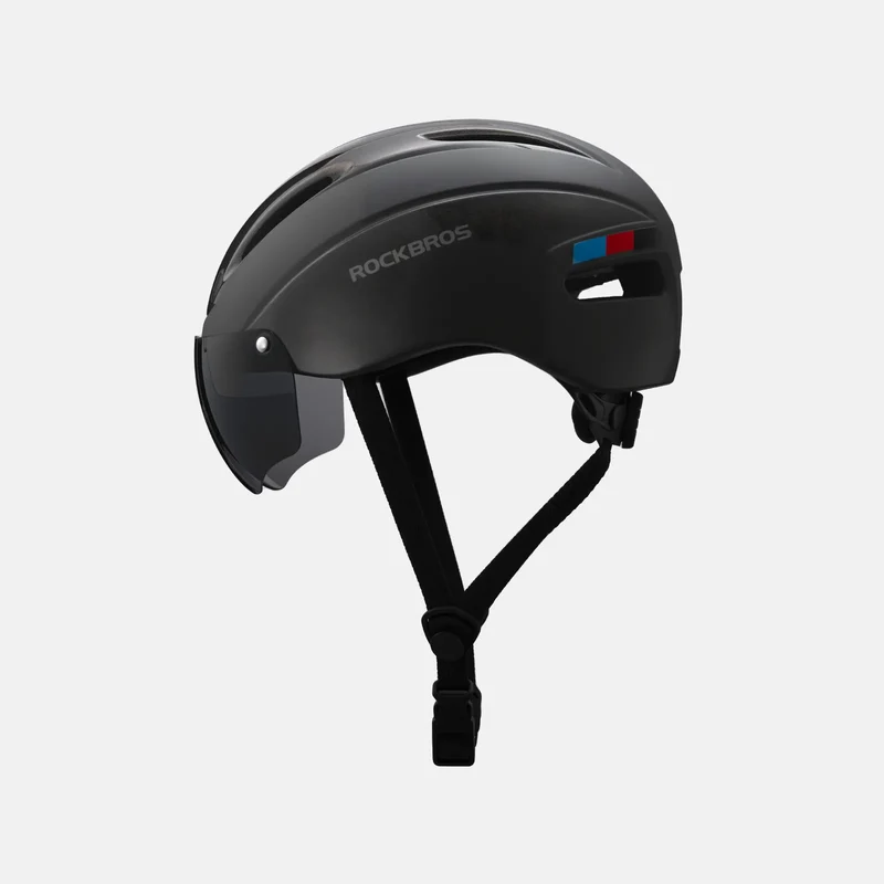 Trussier Magnetic Goggles Bike Helmet