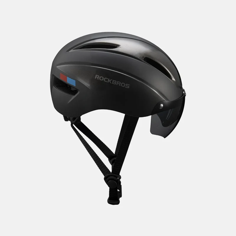 Trussier Magnetic Goggles Bike Helmet