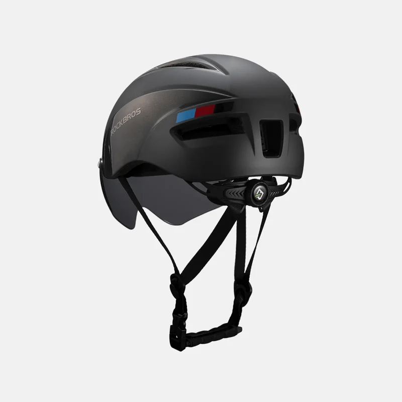 Trussier Magnetic Goggles Bike Helmet