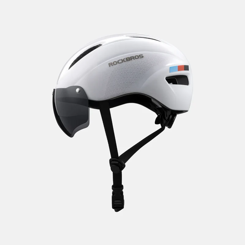 Trussier Magnetic Goggles Bike Helmet