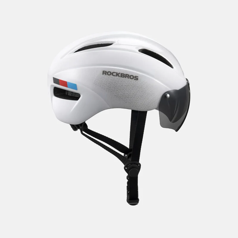 Trussier Magnetic Goggles Bike Helmet