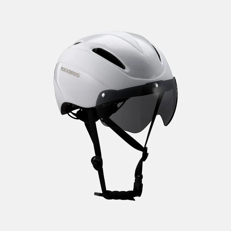 Trussier Magnetic Goggles Bike Helmet