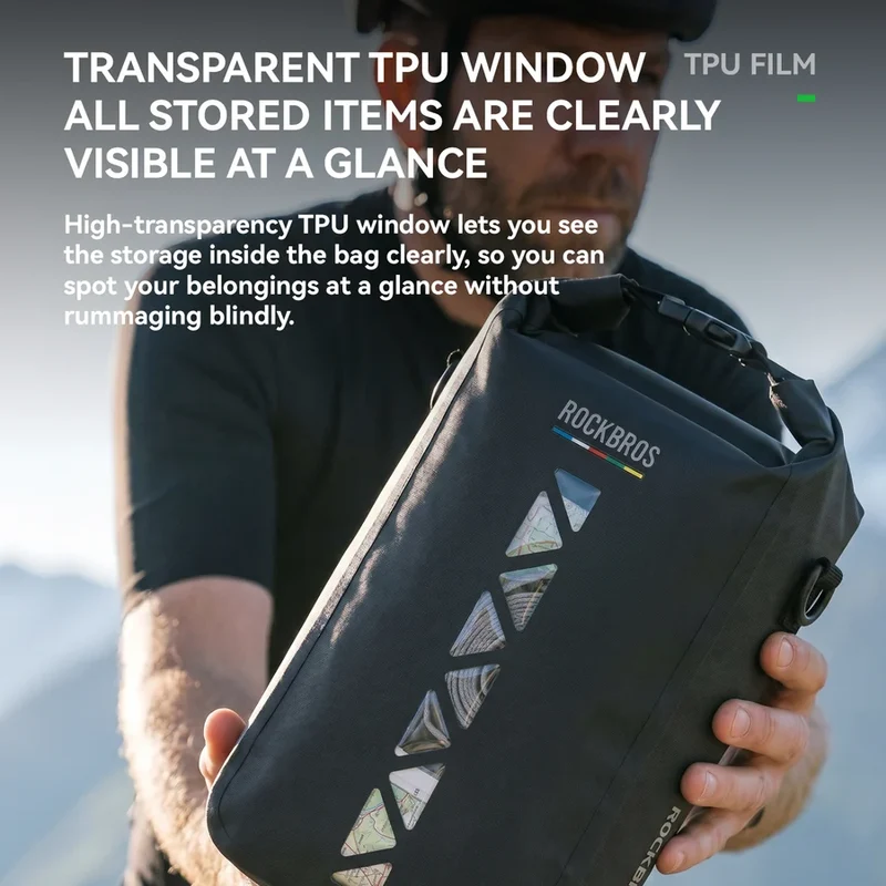 ROAD TO SKY Magnetic Waterproof Bike Fork Bag