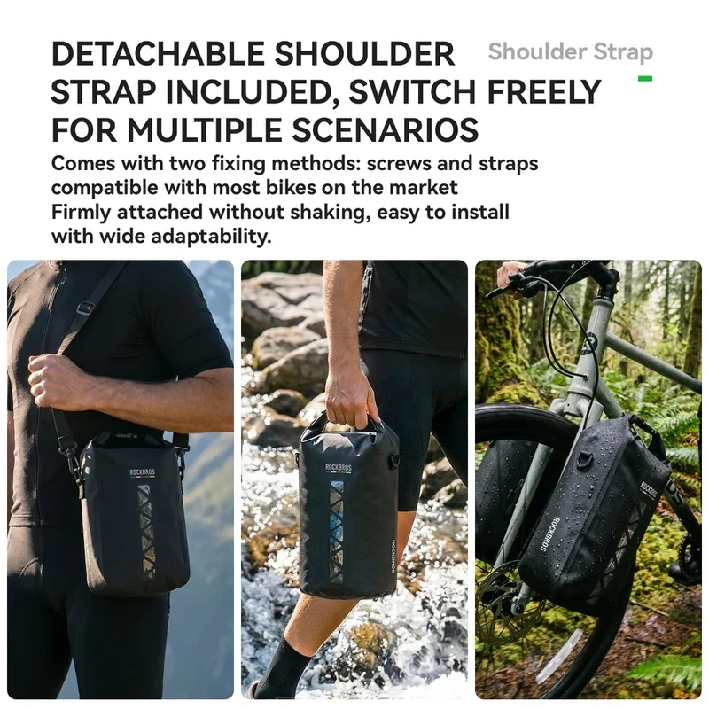 ROAD TO SKY Magnetic Waterproof Bike Fork Bag