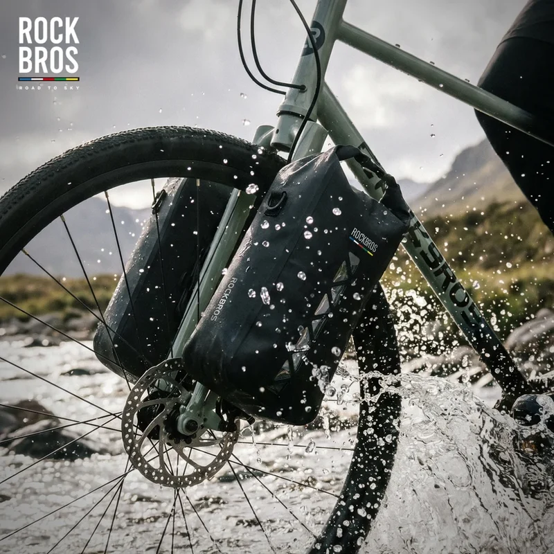 ROAD TO SKY Magnetic Waterproof Bike Fork Bag