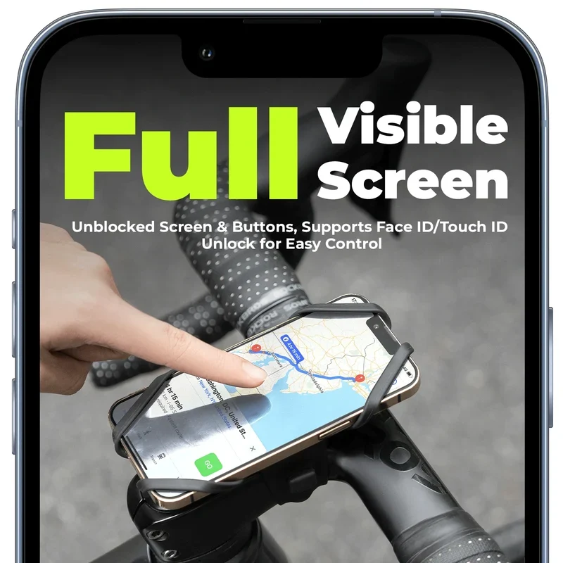 Silicone Bike Phone Mount
