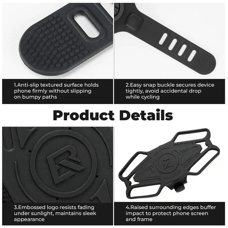 Silicone Bike Phone Mount