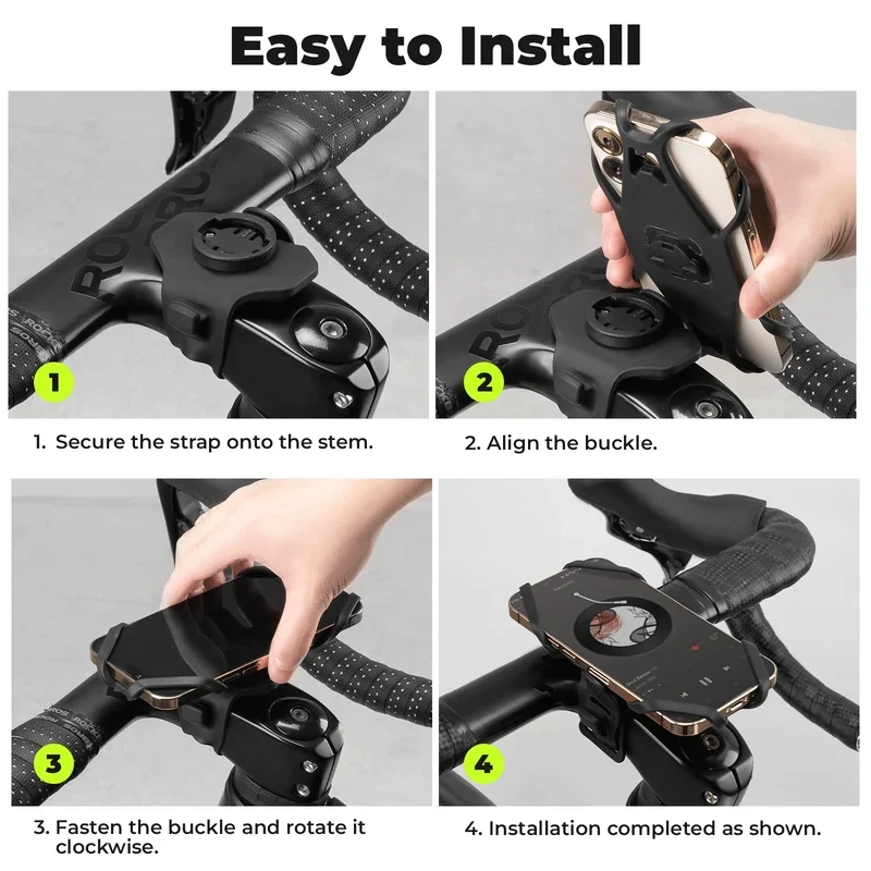 Silicone Bike Phone Mount