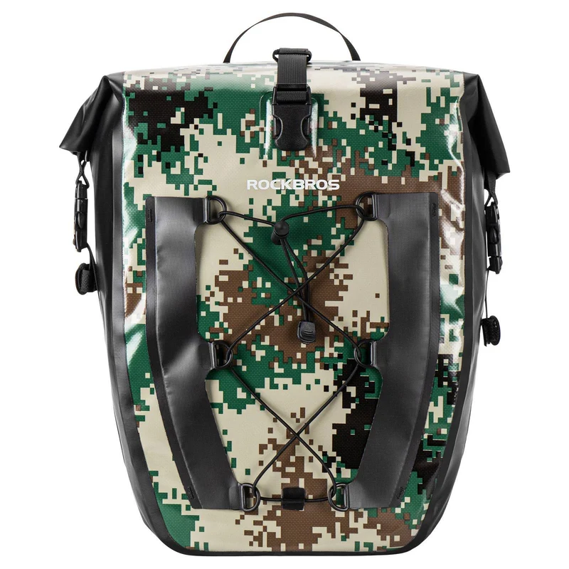 ROCKBROS 100% Wasserdichte Transporttaschen mit Netztasche 27L