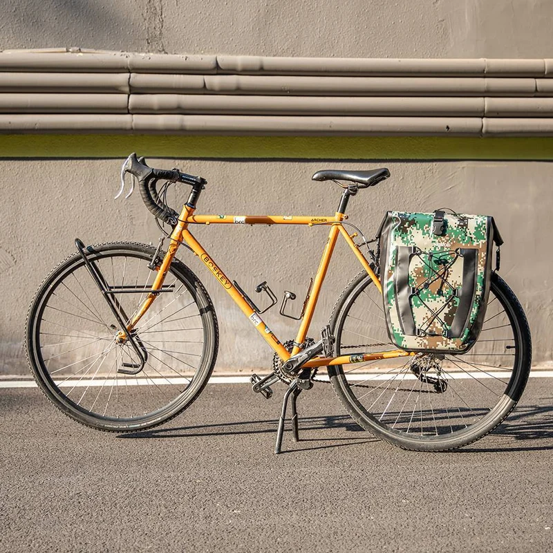 ROCKBROS 100% Wasserdichte Transporttaschen mit Netztasche 27L