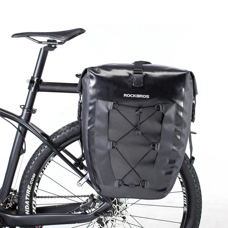 ROCKBROS 100% Wasserdichte Transporttaschen mit Netztasche 27L