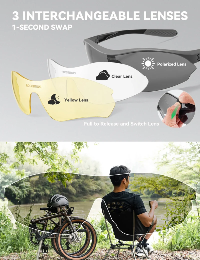 SP402 Polarized Cycling Sunglasses